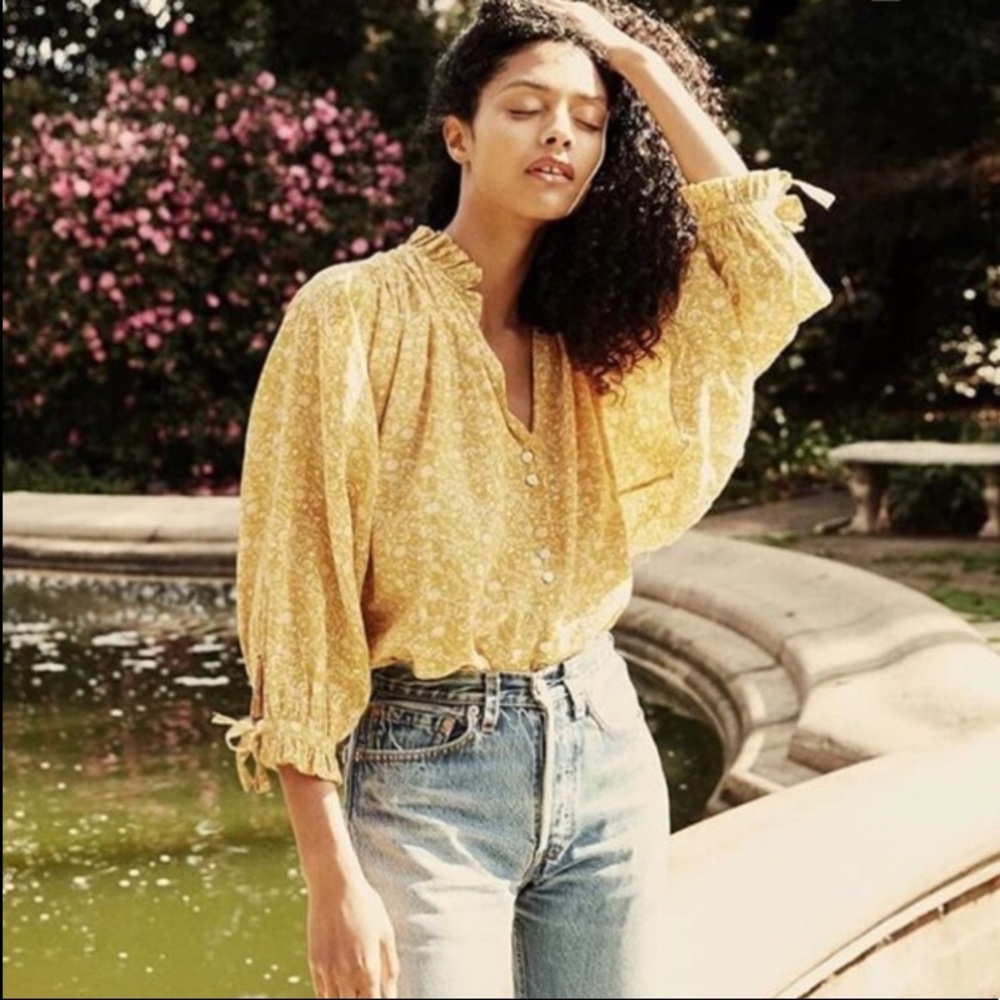 Doen Rose Top Golden Mini Earl Floral